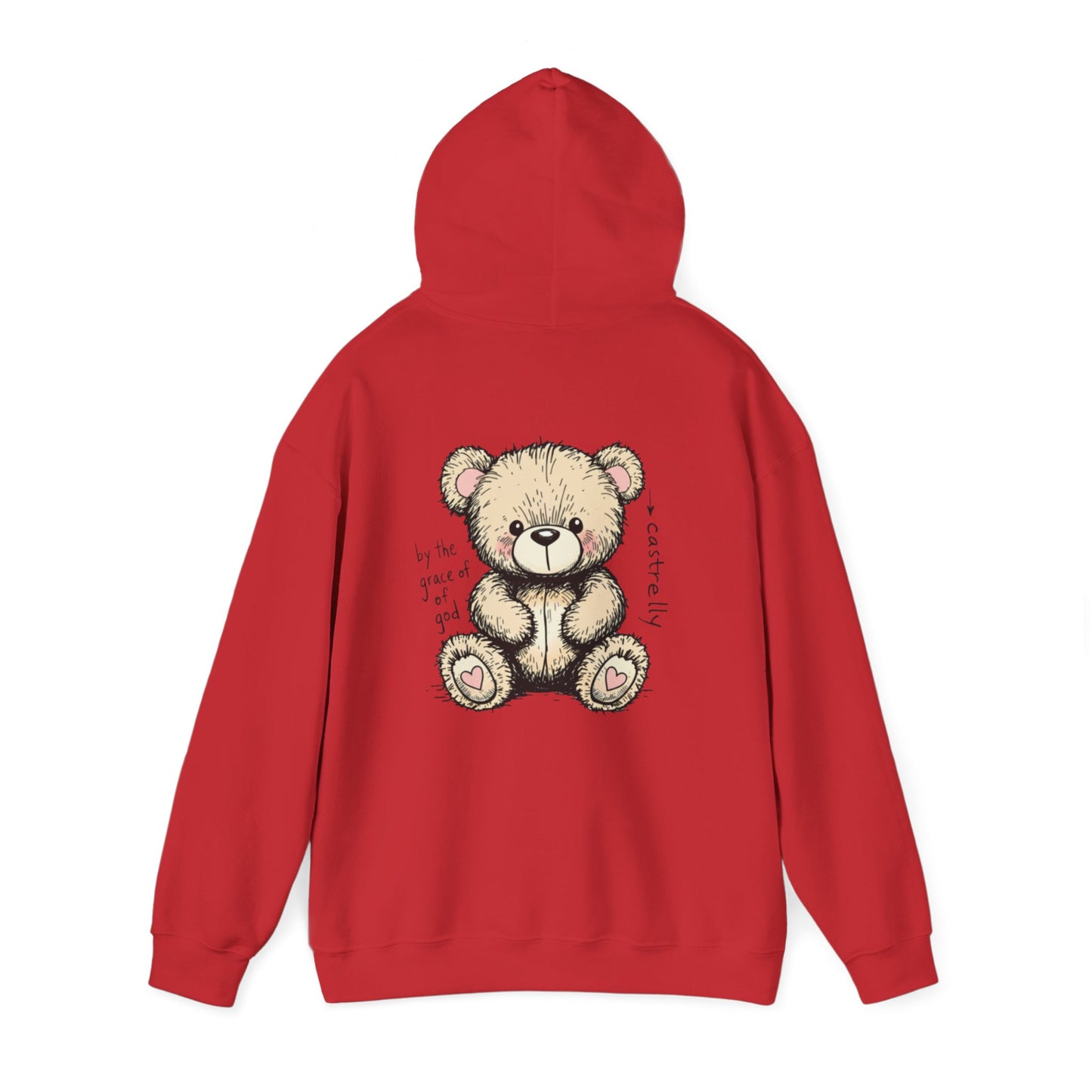 Castrelly Hoodie - Valentines Day Teddy Bear