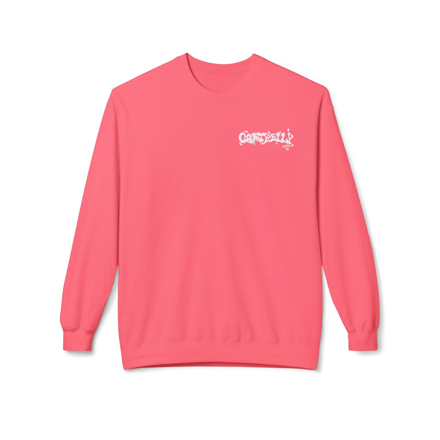 Castrelly Crewneck — Minimal Urban Drip Streetwear Logo