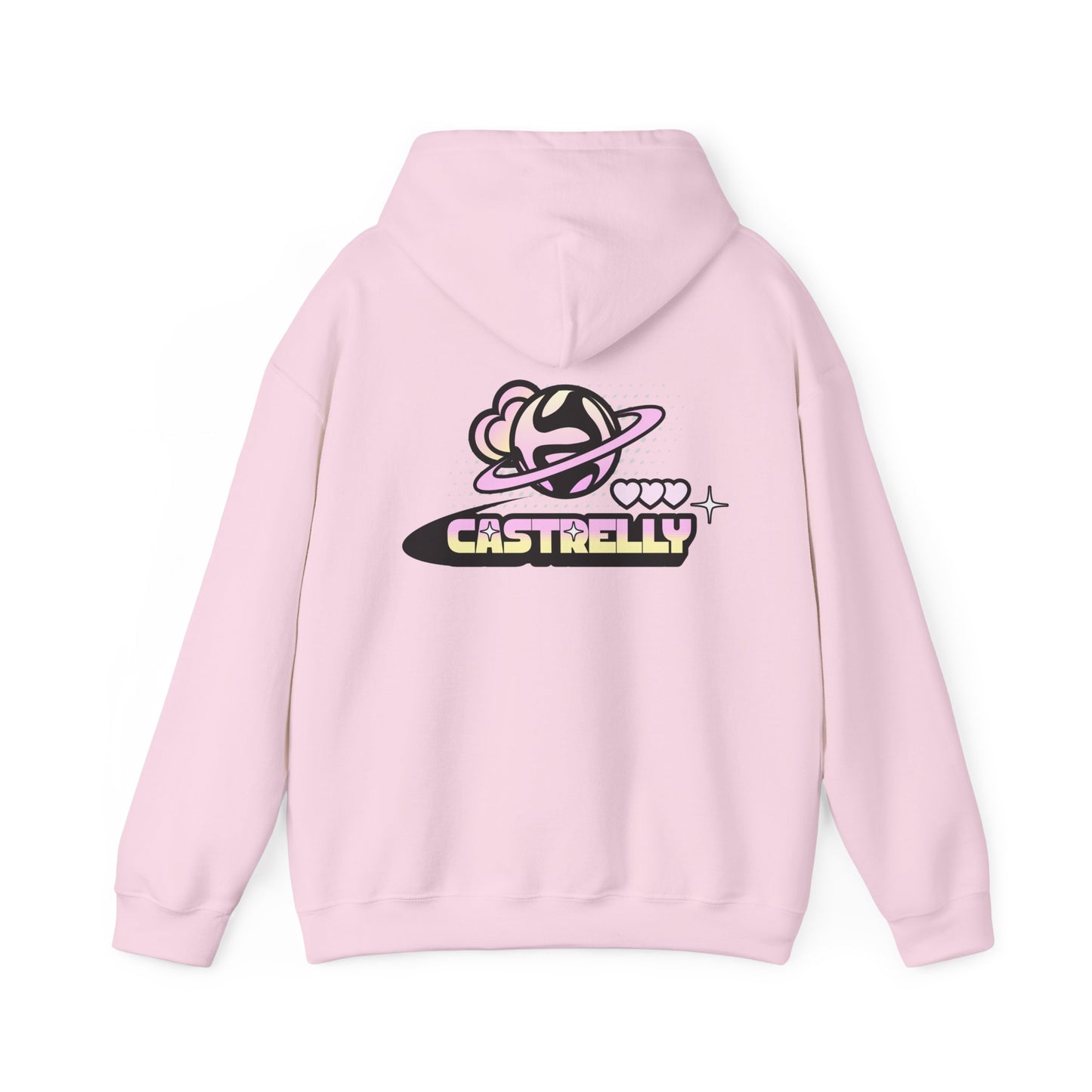 Castrelly Hoodie — Pastel Space Graphic Hoodie