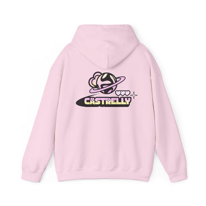 Castrelly Hoodie — Pastel Space Graphic Hoodie
