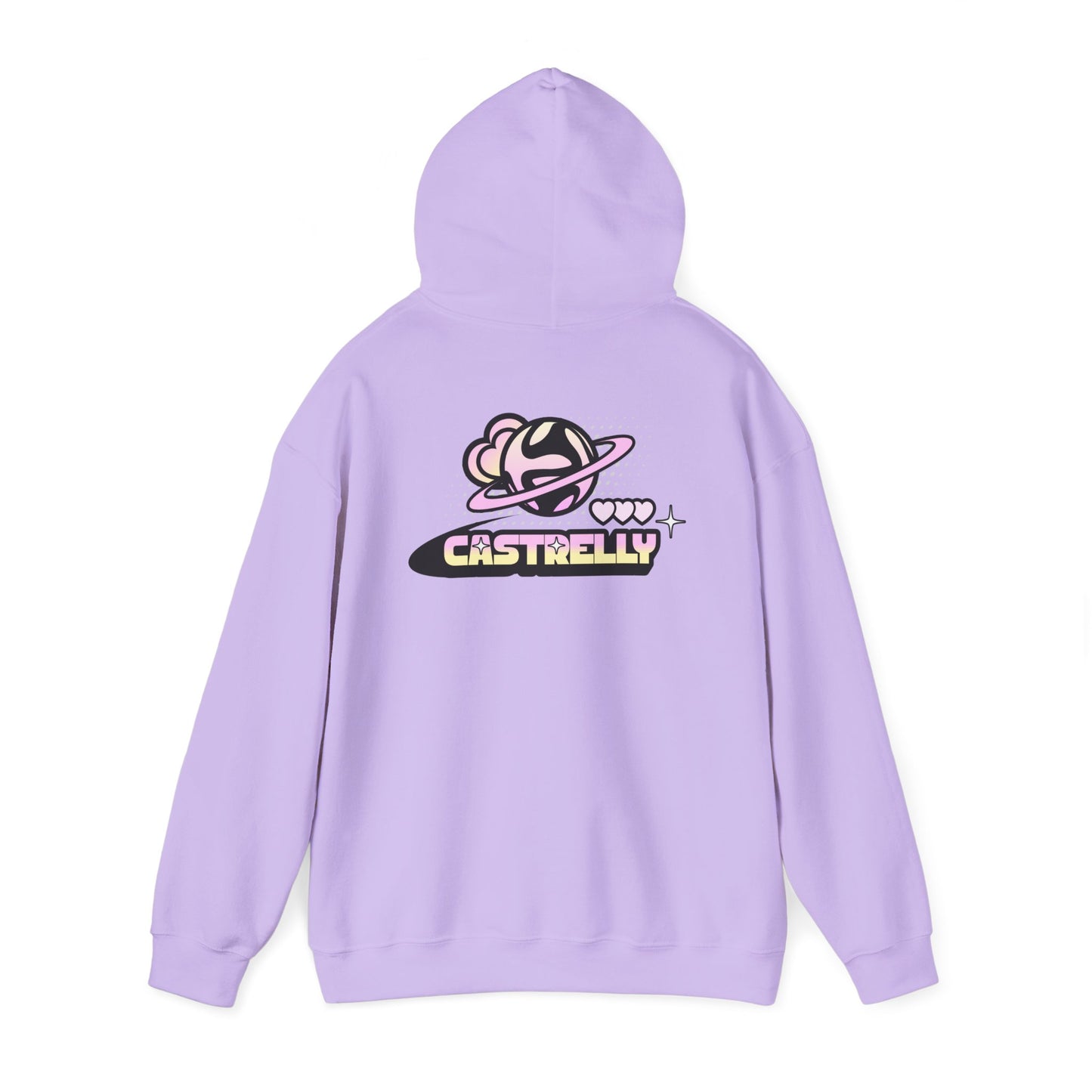 Castrelly Hoodie — Pastel Space Graphic Hoodie