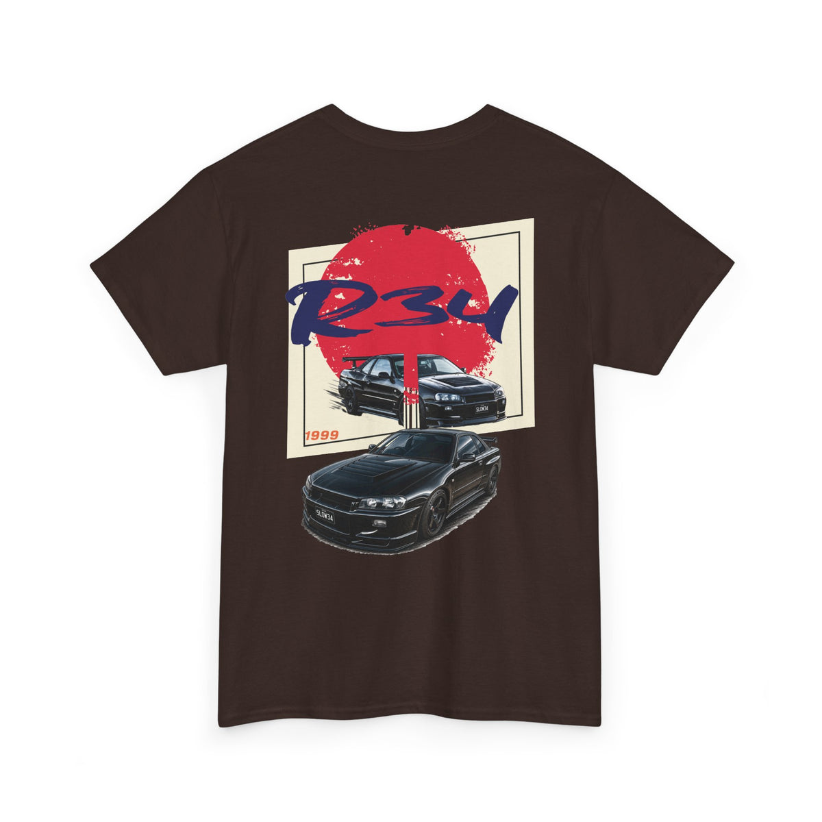 R34 Skyline Graphic Tee — SLOW34 X CASTRELLY