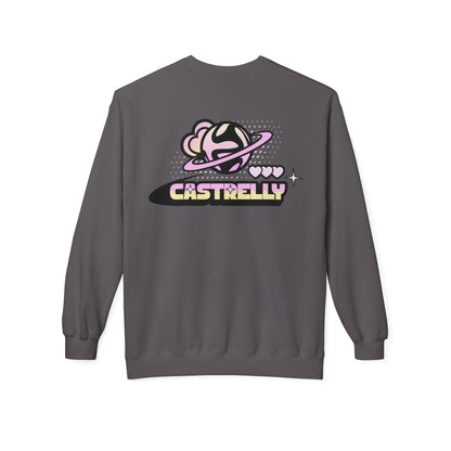 Castrelly Crewneck — Pastel Space Graphic Crewneck