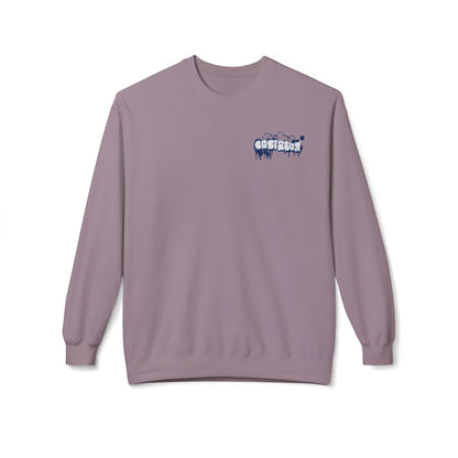 Castrelly Crewneck — Minimal Urban Graffiti Drip Streetwear