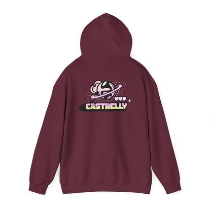 Castrelly Hoodie — Pastel Space Graphic Hoodie