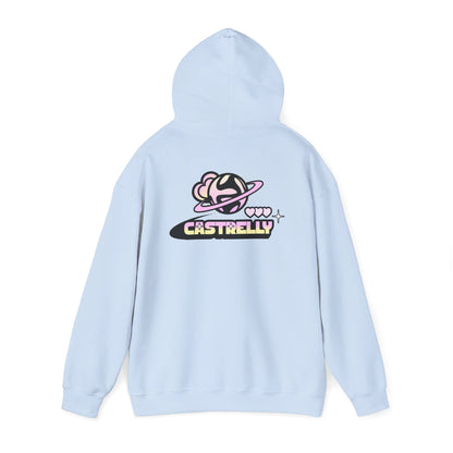 Castrelly Hoodie — Pastel Space Graphic Hoodie