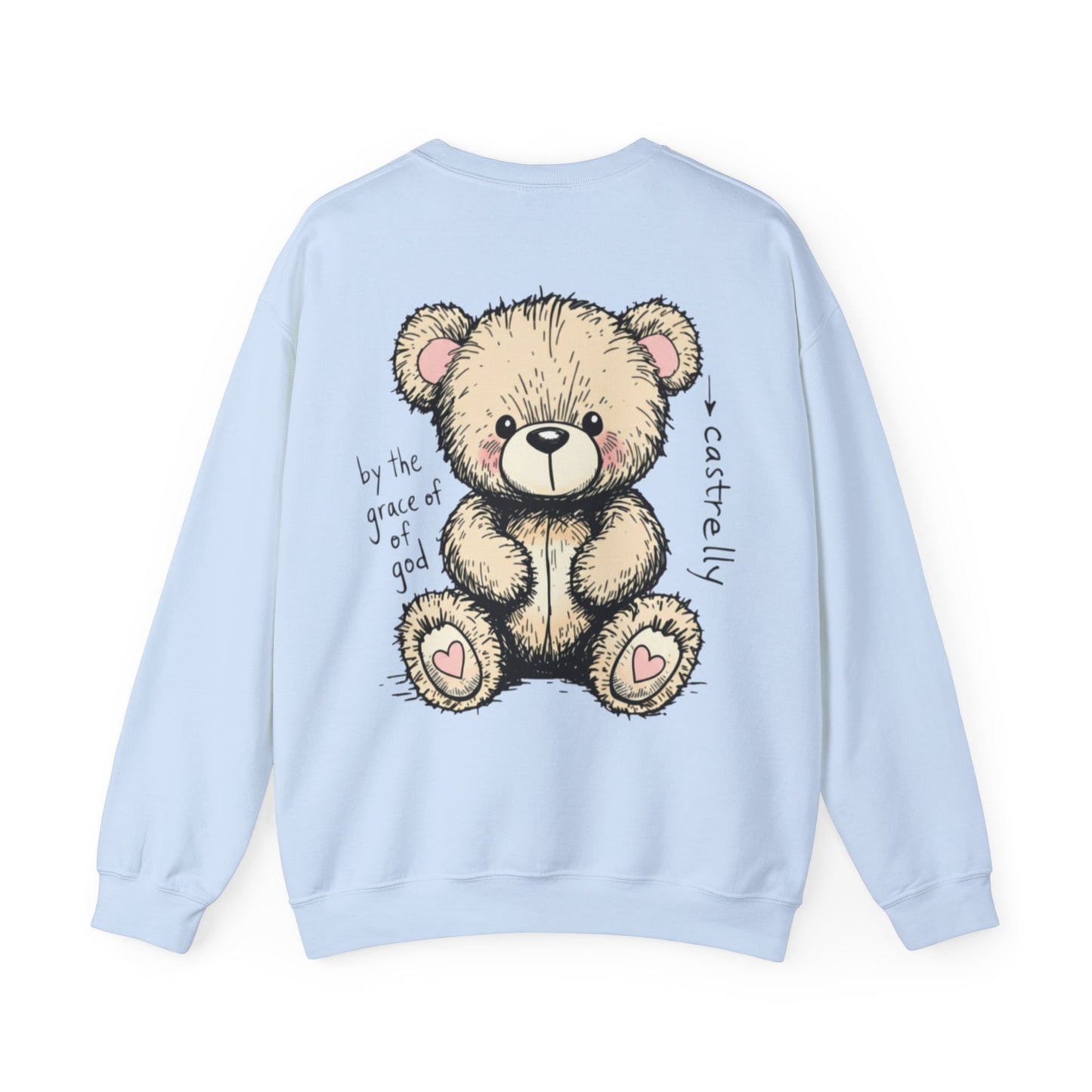Castrelly Crewneck - Valentines Day Teddy Bear