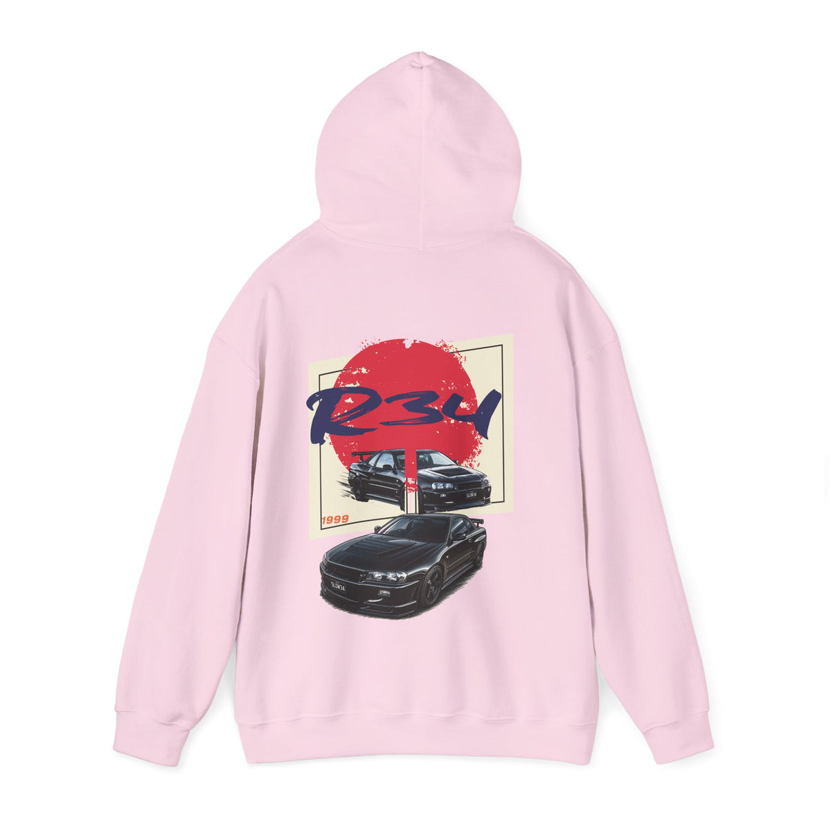 R34 Skyline Graphic Hoodie— SLOW34 X CASTRELLY