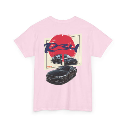 R34 Skyline Graphic Tee — SLOW34 X CASTRELLY