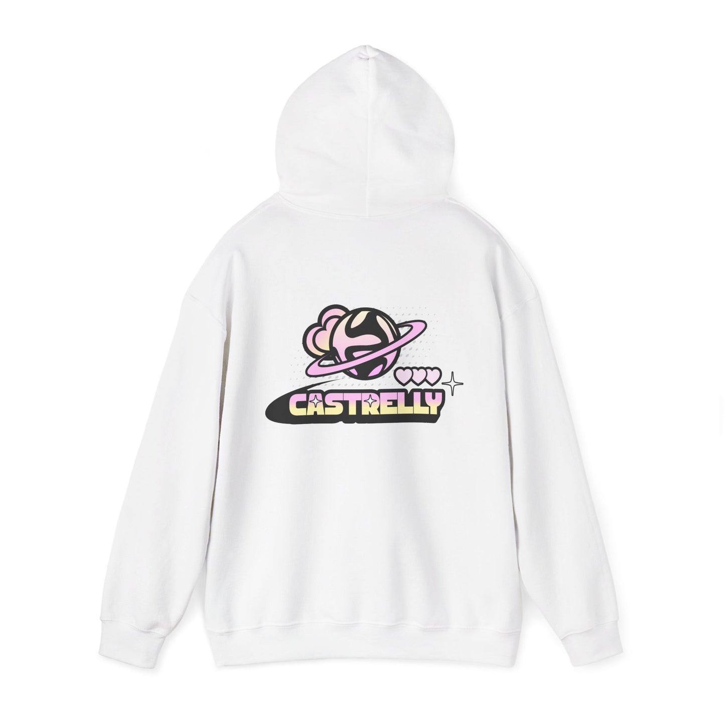 Castrelly Hoodie — Pastel Space Graphic Hoodie
