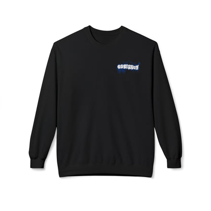 Castrelly Crewneck — Minimal Urban Graffiti Drip Streetwear