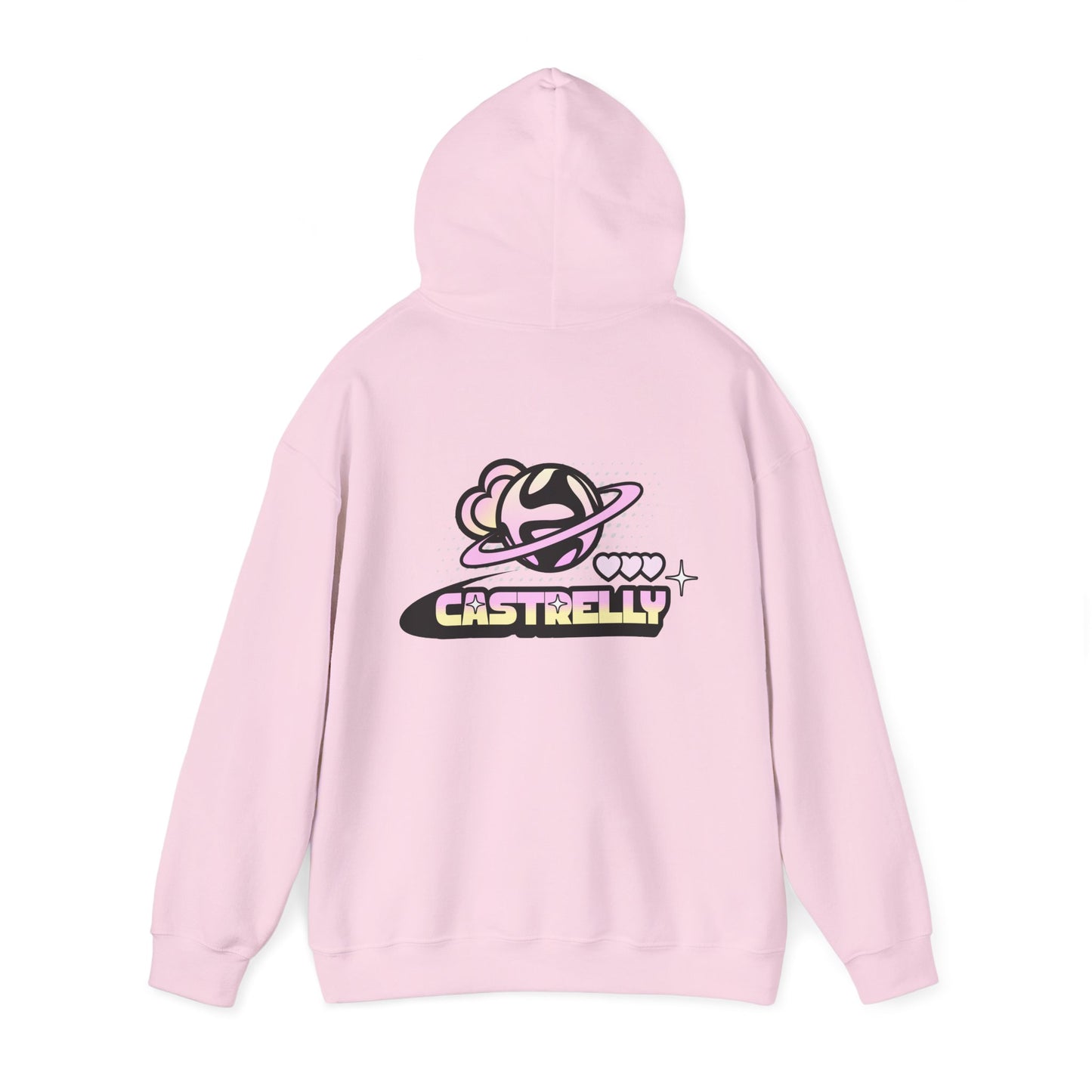 Castrelly Hoodie — Pastel Space Graphic Hoodie