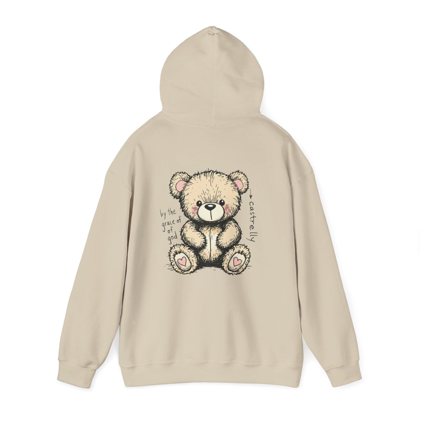 Castrelly Hoodie - Valentines Day Teddy Bear