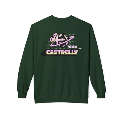 Castrelly Crewneck — Pastel Space Graphic Crewneck
