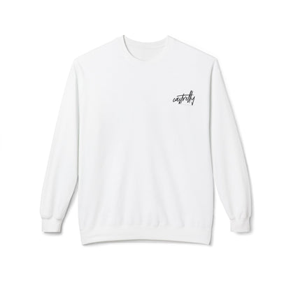 Castrelly Crewneck — Minimal Castrelly Logo