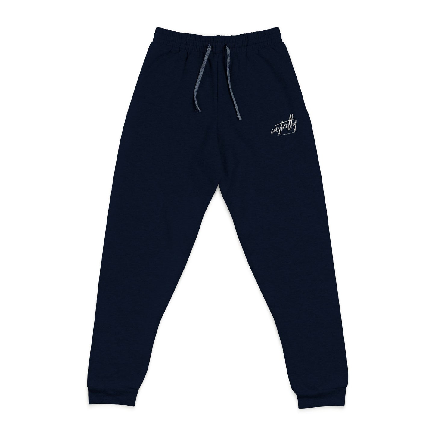 Embroidered Castrelly Sweatpants