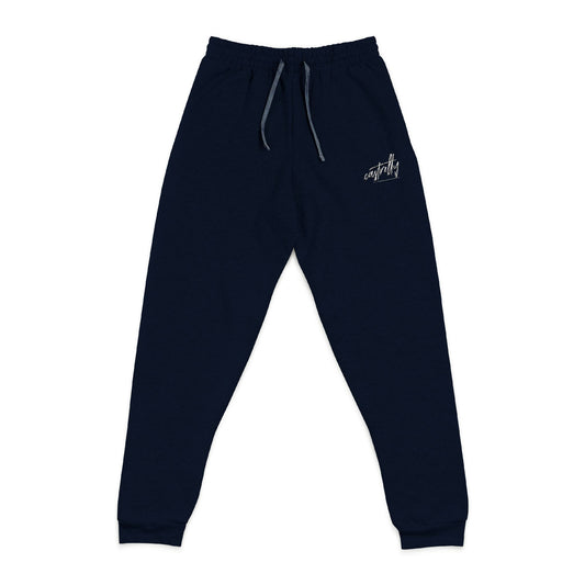 Embroidered Castrelly Sweatpants