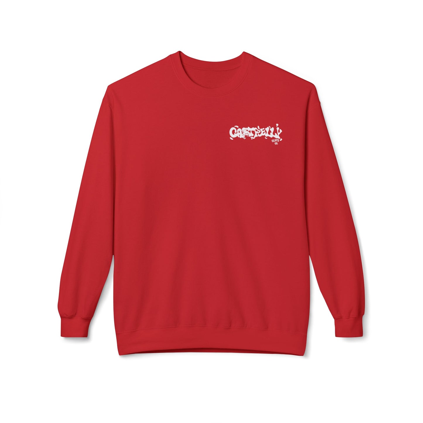 Castrelly Crewneck — Minimal Urban Drip Streetwear Logo