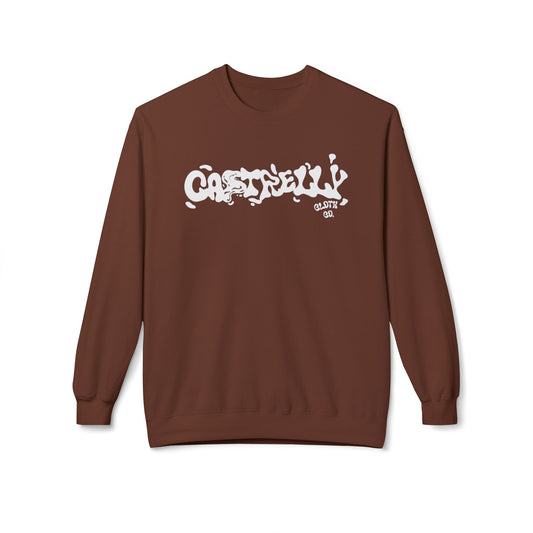 Castrelly Crewneck — Minimal Urban Drip Streetwear Logo