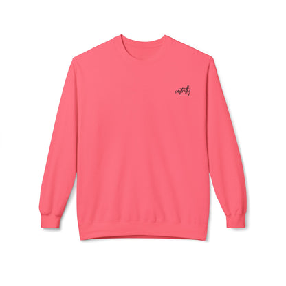 Castrelly Crewneck — Pastel Space Graphic Crewneck