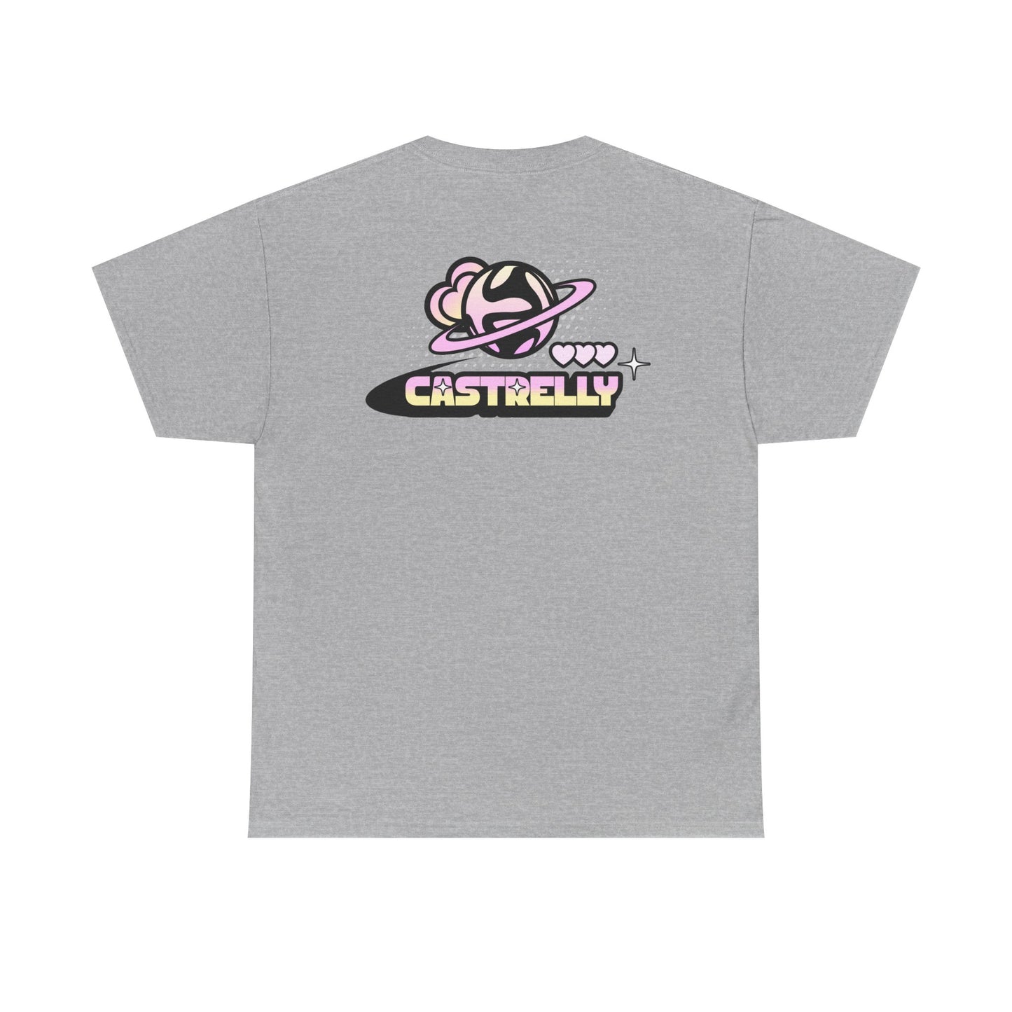 Castrelly Tshirt - Pastel Space Graphic Tee