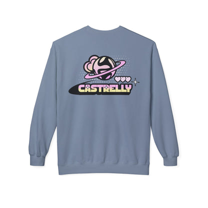Castrelly Crewneck — Pastel Space Graphic Crewneck