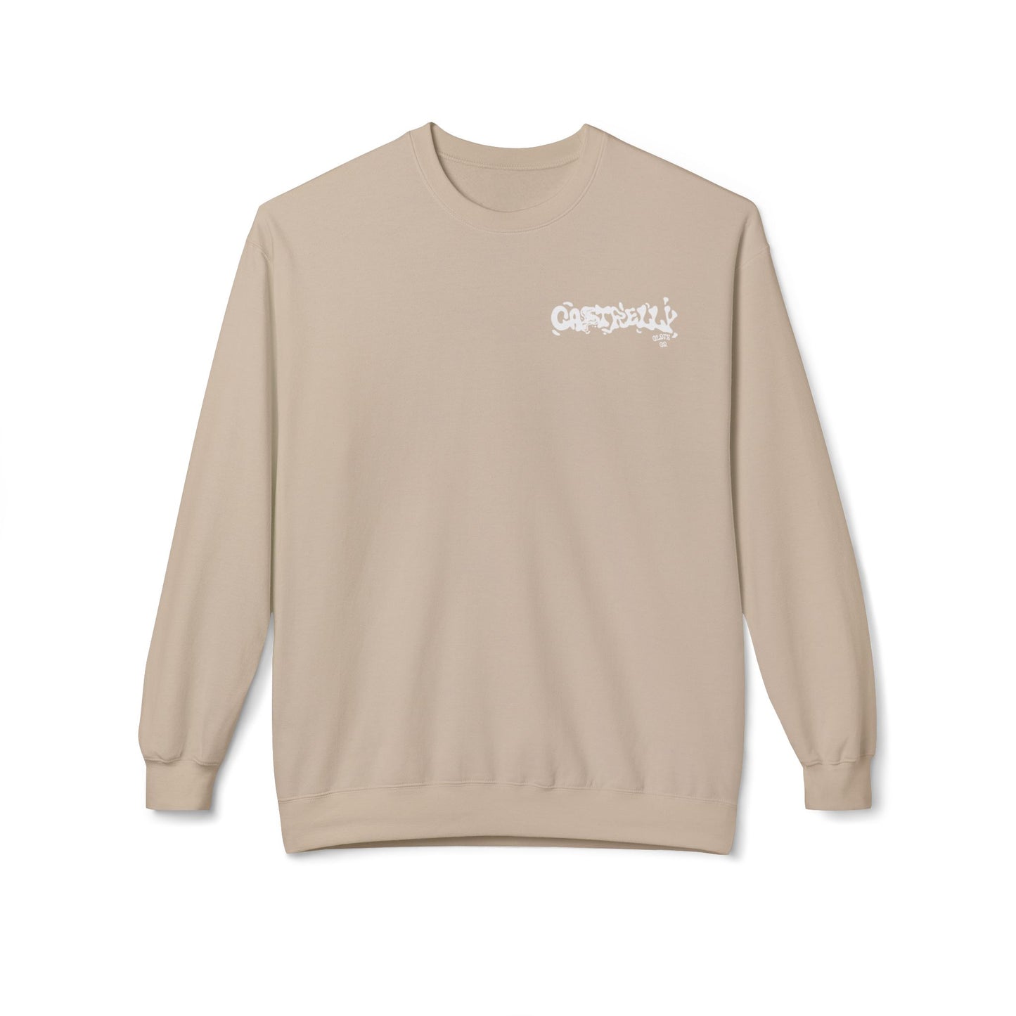 Castrelly Crewneck — Minimal Urban Drip Streetwear Logo