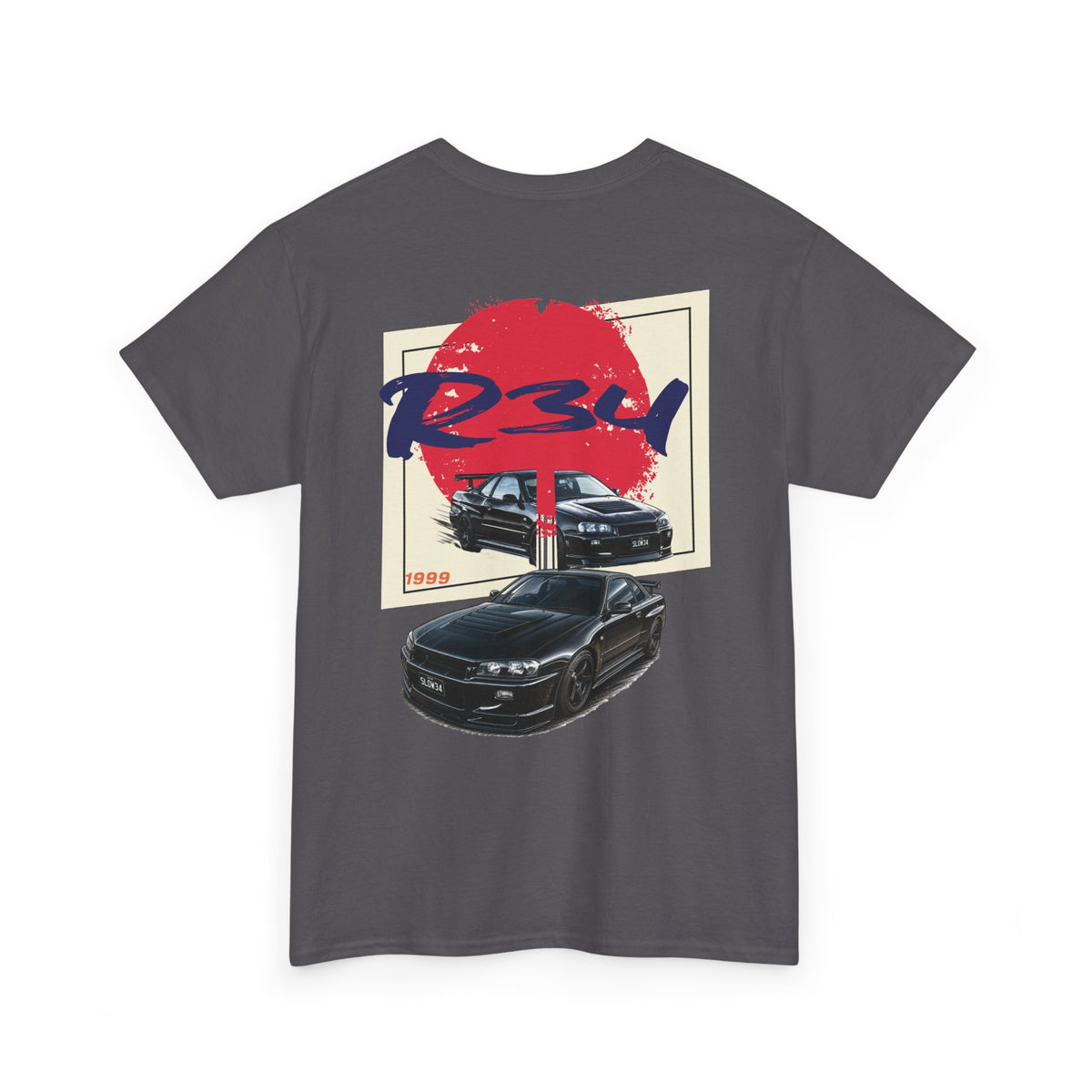 R34 Skyline Graphic Tee — SLOW34 X CASTRELLY