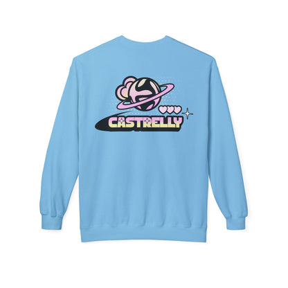Castrelly Crewneck — Pastel Space Graphic Crewneck