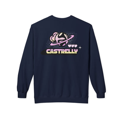 Castrelly Crewneck — Pastel Space Graphic Crewneck