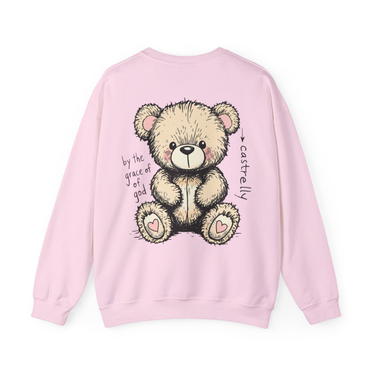 Castrelly Crewneck - Valentines Day Teddy Bear