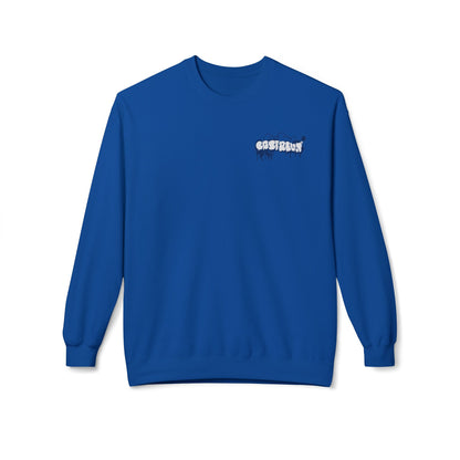 Castrelly Crewneck — Minimal Urban Graffiti Drip Streetwear