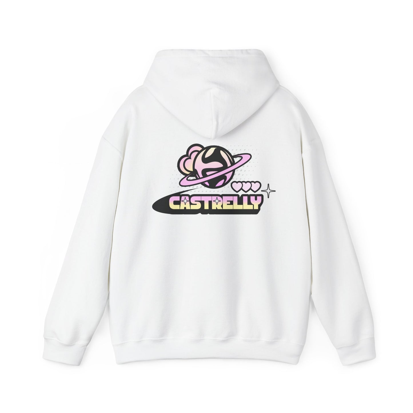 Castrelly Hoodie — Pastel Space Graphic Hoodie