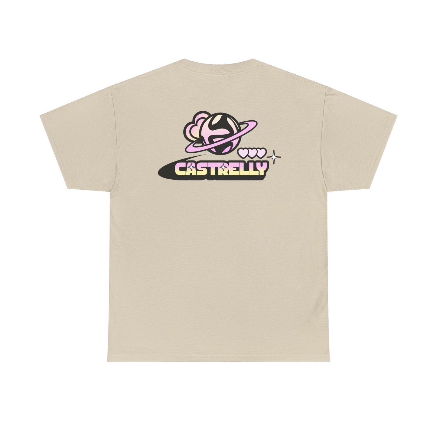 Castrelly Tshirt - Pastel Space Graphic Tee