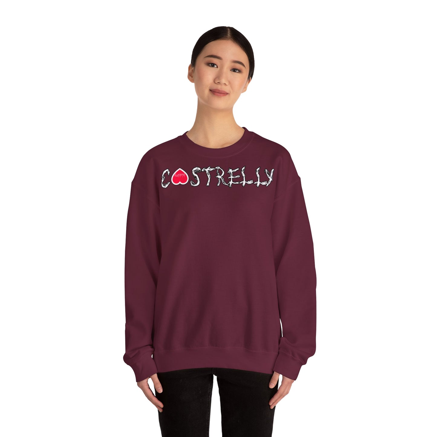 Castrelly Crewneck - Valentines drop