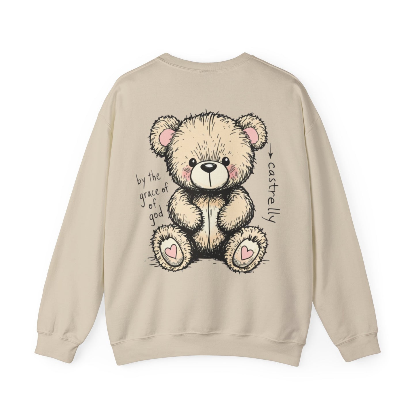 Castrelly Crewneck - Valentines Day Teddy Bear
