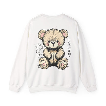Castrelly Crewneck - Valentines Day Teddy Bear
