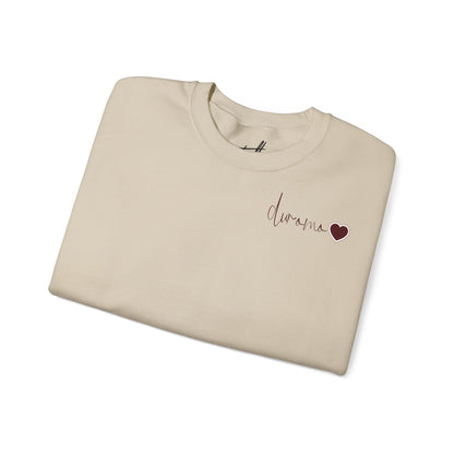 Castrelly Crewneck —  Valentines Day Duromo Heart