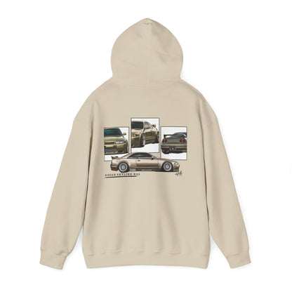 Nissan Skyline GT-R R33 Hoodie — CaseR33 X Castrelly