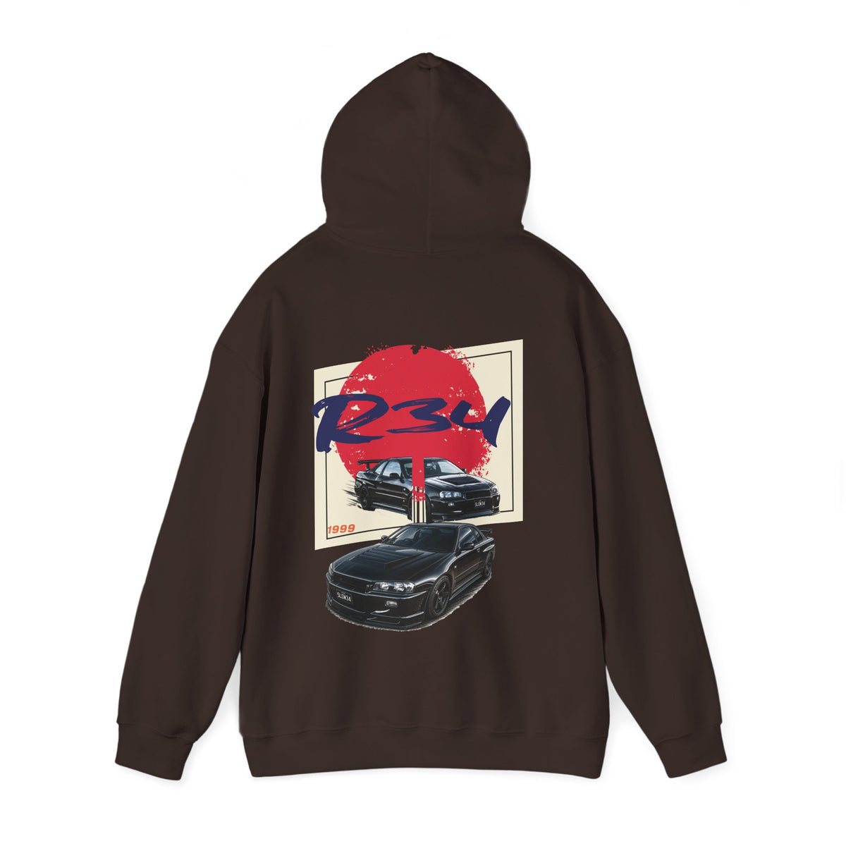 R34 Skyline Graphic Hoodie— SLOW34 X CASTRELLY