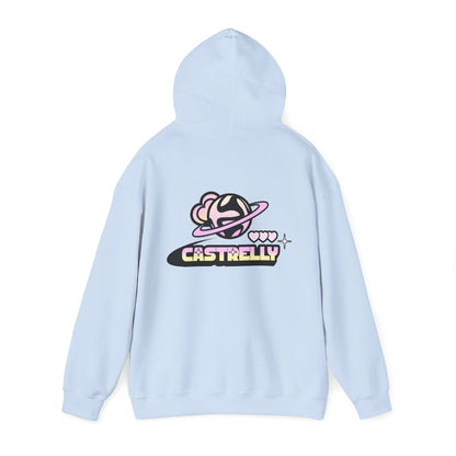 Castrelly Hoodie — Pastel Space Graphic Hoodie