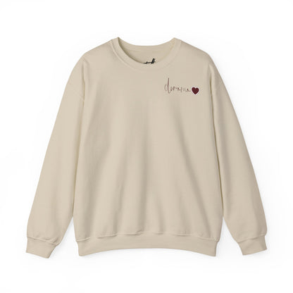 Castrelly Crewneck —  Valentines Day Duromo Heart