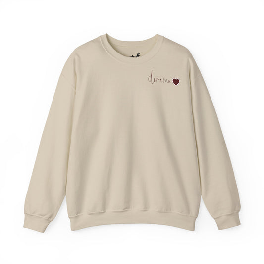 Castrelly Crewneck —  Valentines Day Duromo Heart