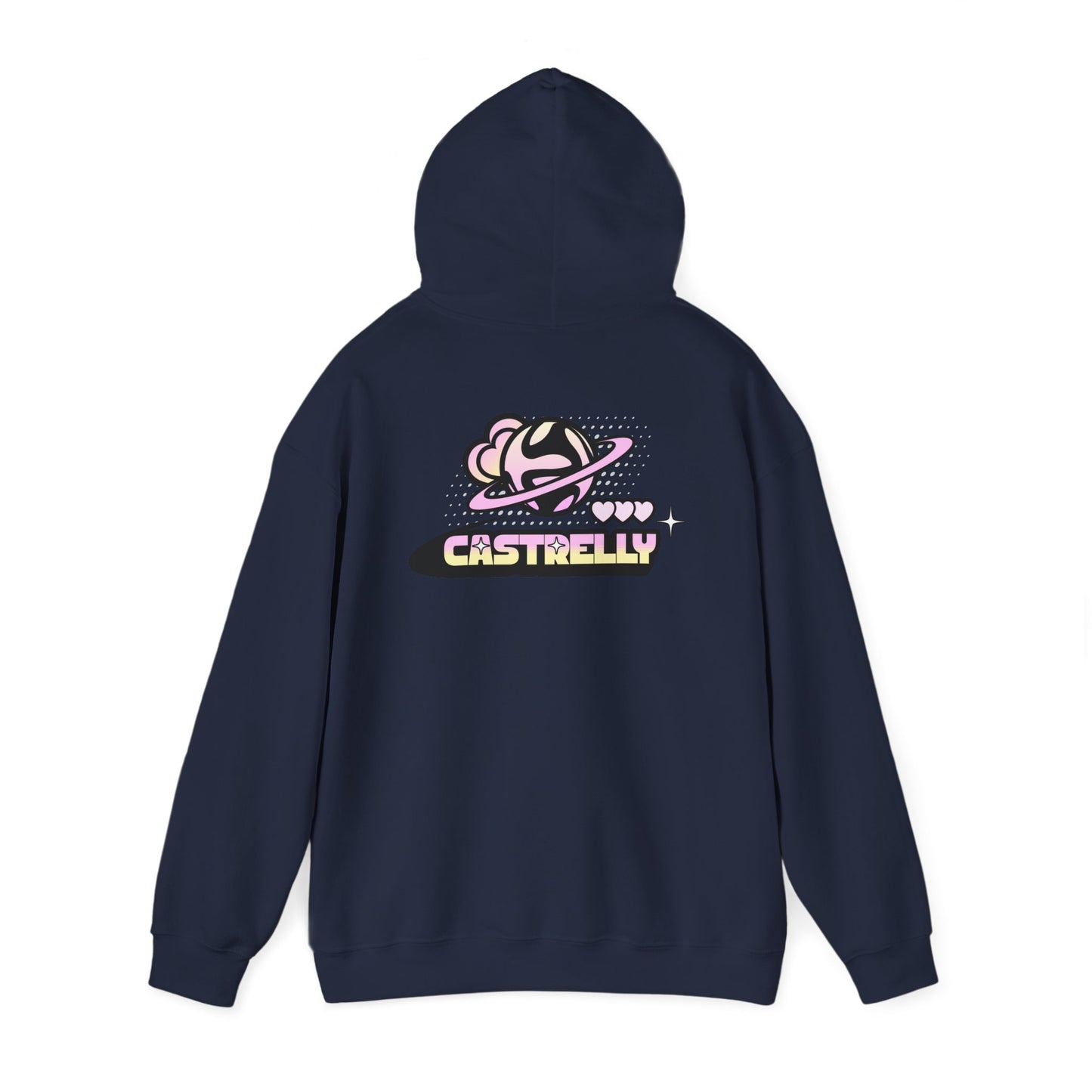 Castrelly Hoodie — Pastel Space Graphic Hoodie