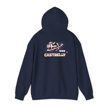 Castrelly Hoodie — Pastel Space Graphic Hoodie