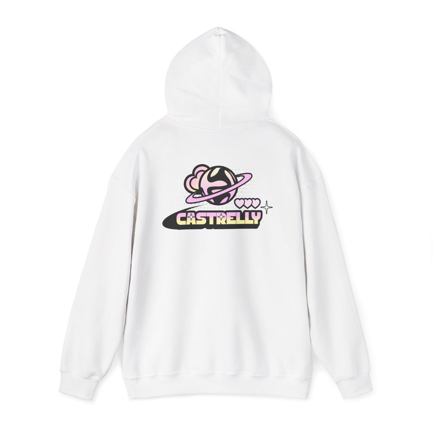 Castrelly Hoodie — Pastel Space Graphic Hoodie