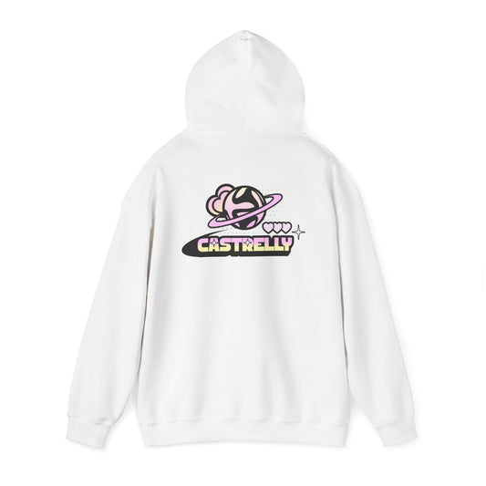 Castrelly Hoodie — Pastel Space Graphic Hoodie