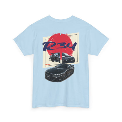 R34 Skyline Graphic Tee — SLOW34 X CASTRELLY