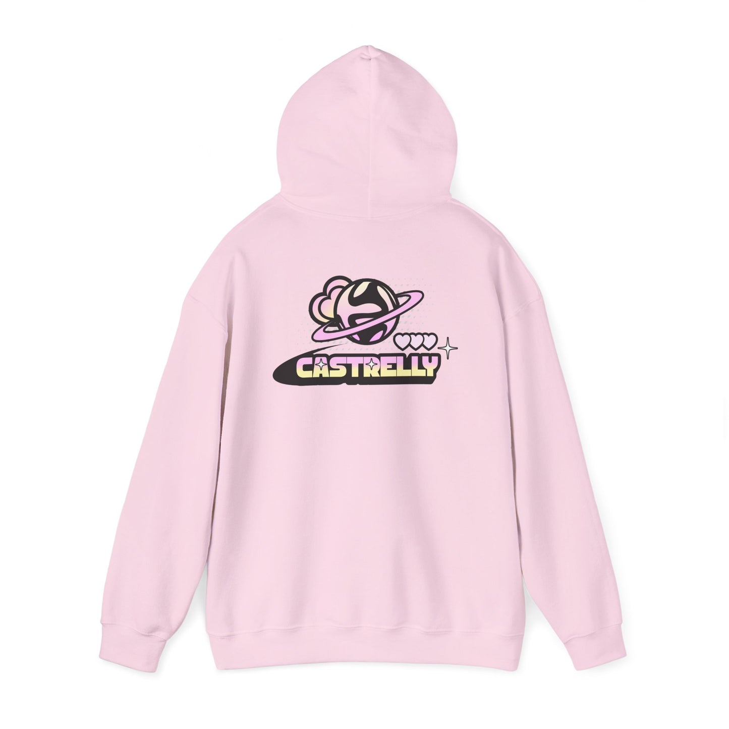 Castrelly Hoodie — Pastel Space Graphic Hoodie