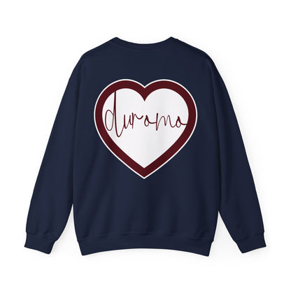 Castrelly Crewneck —  Valentines Day Duromo Heart